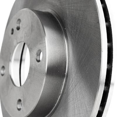 Rareelectrical - New Vented Brake Disc Compatible With Mazda Miata 10Th Anniversary 4 Cyl 1.8L Miata Base 4 Cyl 1.8L - Image 8