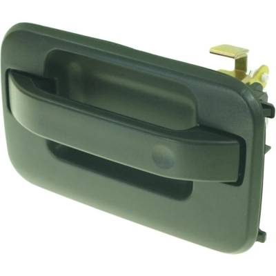 Rareelectrical - Rear Driver Side Exterior Door Handle Compatible With 2004-2022 Ford F-150 Textured Black Without - Image 3