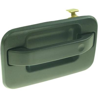 Rareelectrical - Left Rear Exterior Door Handle Compatible With 2004-2022 Ford F-150 Textured Black Without Key Hole - Image 2