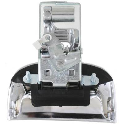 Rareelectrical - Rear Driver Side Exterior Door Handle Compatible With 2007-2018 Toyota Tundra Chrome Without Key - Image 5
