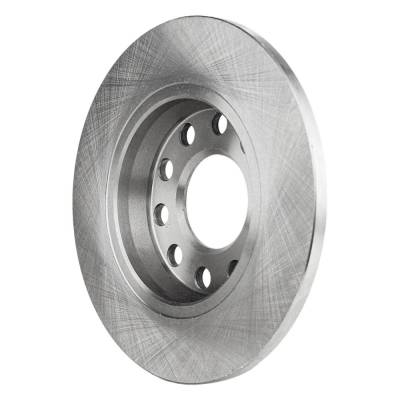 Rareelectrical - New Solid Brake Disc Compatible With Audi A4 Quattro Base 6 Cyl 3.0L A4 Avant 6 Cyl 3.0L A4 Quattro - Image 4