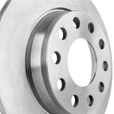 Rareelectrical - New Solid Brake Disc Compatible With Audi A4 Quattro Base 6 Cyl 3.0L A4 Quattro Cabriolet 6 Cyl 3.0L - Image 8