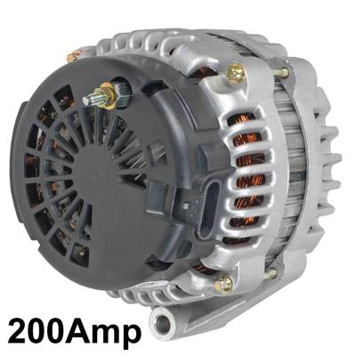 Rareelectrical - New 12V 200Amp Alternator Fits Buick Rainier 5.3L 2004-05 2006 15754097 19151921 - Image 6