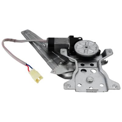 Rareelectrical - Right Rear Window Regulator With Motor Compatible With Toyota Yaris Base Yaris S 2007-2012 By - Image 2
