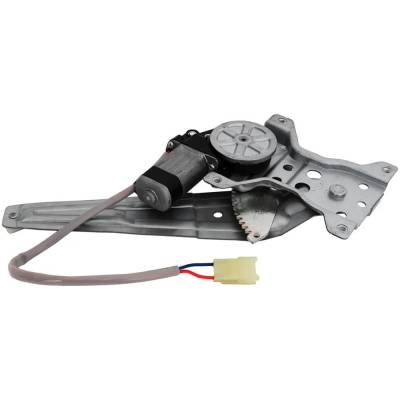 Rareelectrical - Right Rear Window Regulator With Motor Compatible With Toyota Yaris Base Yaris S 2007-2012 By - Image 5