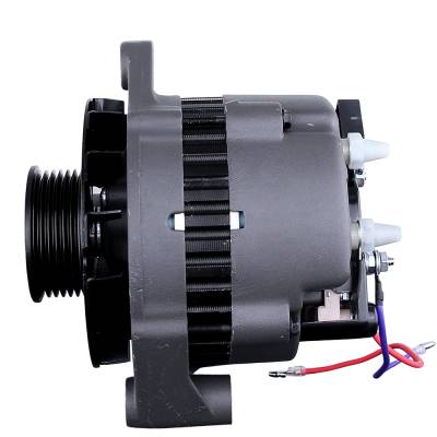 Rareelectrical - 55 Amp Marine Alternator 6-Groove Serpentine Pulley Compatible With Mercruiser 3.0L 4.3L 5.0L 5.7L - Image 3