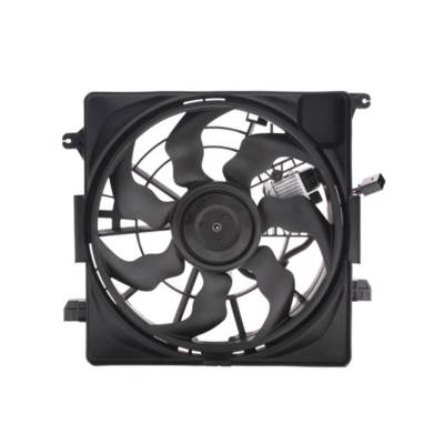 Dual Radiator & Condenser Fan Compatible With 1998-2018 Hyundai Kia Tucson Sportage 1.6L 2.0L OEM