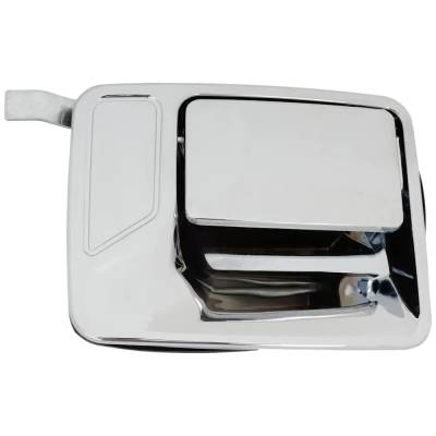 Rareelectrical - Passenger Side Rear Exterior Door Handle Compatible With 1999-2016 Ford E-350 Ford F-550 F-450 F-250 - Image 1