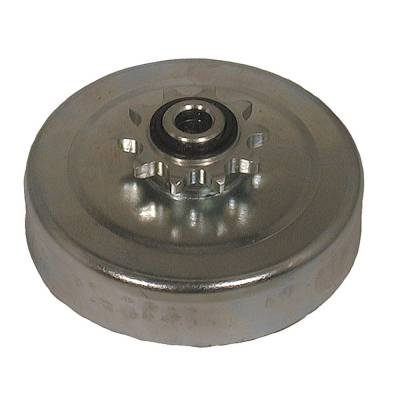 Rareelectrical - Centrifugal Sprocket Clutch Compatible With Go Kart Mini Bike Fun Kart 1 Inch Bore 41 Chain 10 Tooth - Image 2