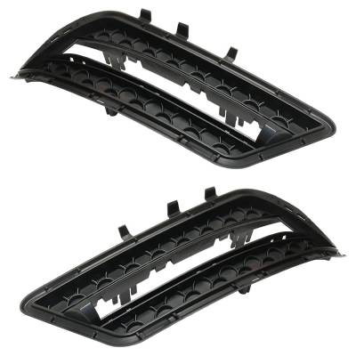 Rareelectrical - New Front Left And Front Right Fog Light Trim Compatible With Mercedes Benz E400 Hybrid 2013 By - Image 2