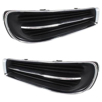 Rareelectrical - New Front Left And Front Right Fog Light Cover Compatible With Chrysler 300 Base 300 Touring - Image 3