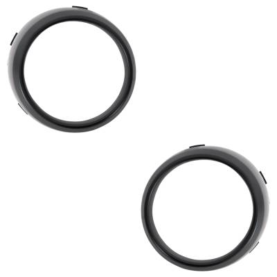 Front Left And Front Right Fog Light Trim Compatible With Kia Soul Ex 4 Cyl 2.0L Soul + 4 Cyl 2.0L