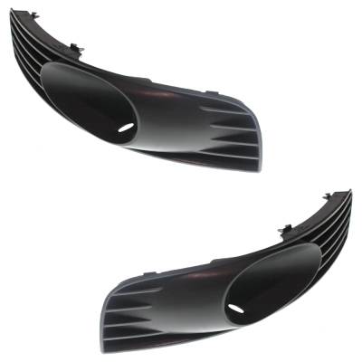Rareelectrical - Front Fog Light Trim Pair Compatible With 2005-2010 Chevrolet Cobalt Ltz (06-07) Pontiac G5 Base - Image 2