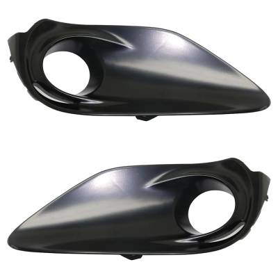 New Front Left And Front Right Fog Light Trim Compatible With Toyota Prius C Four 4 Cyl 1.5L Prius C