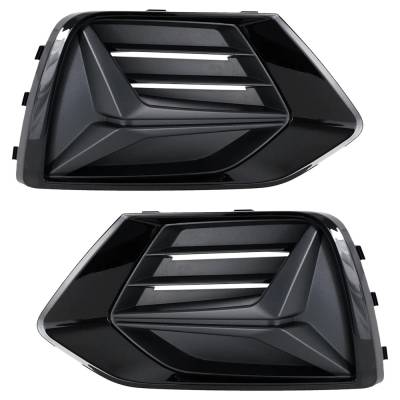 Rareelectrical - New Front Left Outer And Front Right Outer Fog Light Cover Compatible With Audi Q3 Premium 4 Cyl - Image 2