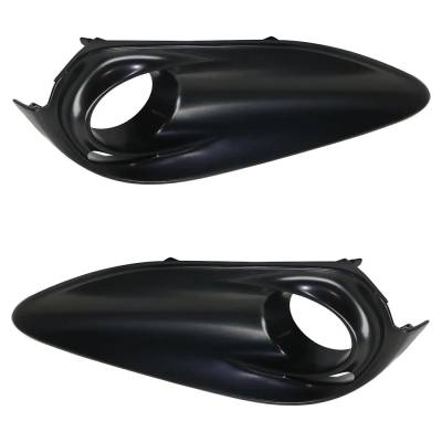 Rareelectrical - New Front Left And Front Right Fog Light Trim Compatible With Toyota Prius C Three 4 Cyl 1.5L Prius - Image 6