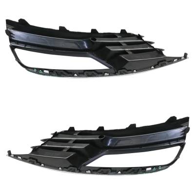 Rareelectrical - New Front Left And Front Right Fog Light Trim Compatible With Audi A3 Quattro Premium 4 Cyl 2.0L A3 - Image 5