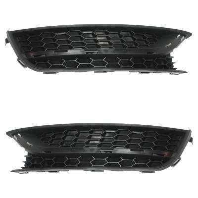New Front Left And Front Right Fog Light Cover Compatible With Volkswagen Passat Comfortline Tdi