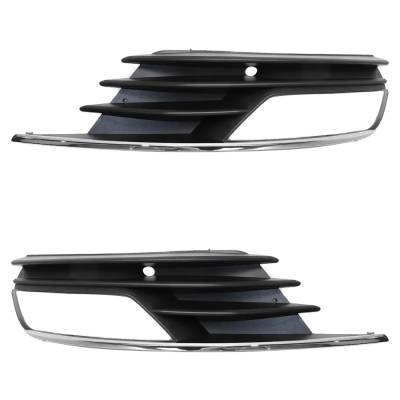 Rareelectrical - New Front Left And Front Right Fog Light Trim Compatible With Audi A3 Komfort 4 Cyl 1.8L A3 Tdi - Image 1