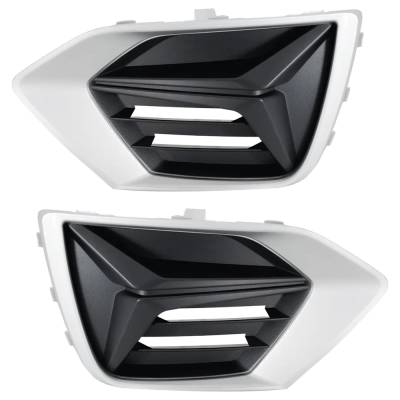 Rareelectrical - New Front Left Outer And Front Right Outer Fog Light Cover Compatible With Audi Q3 Prestige 4 Cyl - Image 2