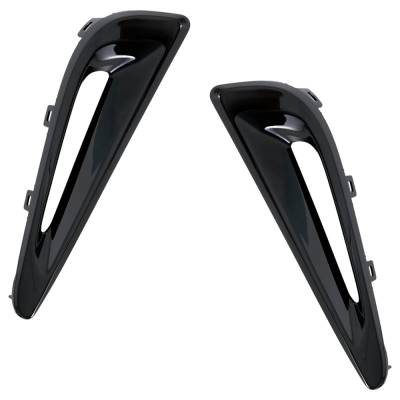 New Front Left And Front Right Fog Light Cover Compatible With Toyota Prius Xle 4 Cyl 1.8L Prius