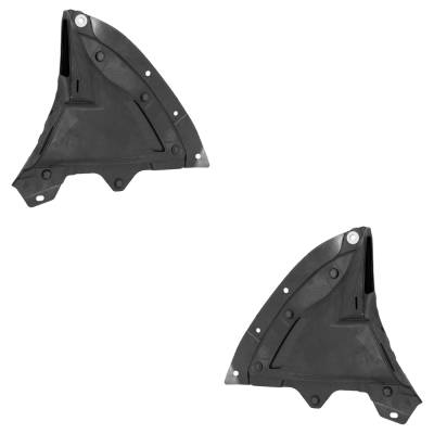 Engine Splash Guard Compatible With 2020-2023 Mazda Cx-30 Left And Right Plastic Guard Dgh95614y