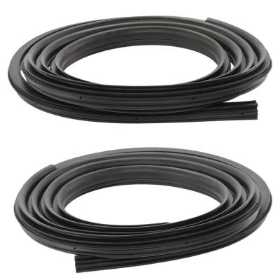 Rareelectrical - New Front Left And Front Right Glass Seal Compatible With Ford F-150 Harley-Davidson Edition F-150 - Image 2