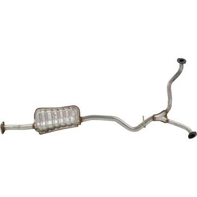 Rareelectrical - New Aluminized Steel Exhaust Resonator Compatible With 2006-2009 Subaru Legacy Outback 2.5L 4-Cyl - Image 5