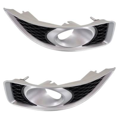 Rareelectrical - New Front Left And Front Right Fog Light Trim Compatible With Chevrolet Malibu Maxx Ss 6 Cyl 3.9L - Image 4