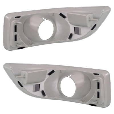 Rareelectrical - New Front Left And Front Right Fog Light Trim Compatible With Chevrolet Malibu Maxx Ss 6 Cyl 3.9L - Image 5