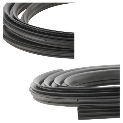 Rareelectrical - New Front Left And Front Right Glass Seal Compatible With Ford F-150 Stx F-150 Harley-Davidson - Image 3
