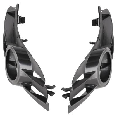 Rareelectrical - Front Fog Light Trim Pair Compatible With 2005-2008 Audi A6 Base 3.2L (06-08) Quattro Base 3.2L - Image 3