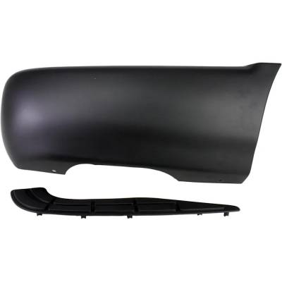 Rear Fender Extension Compatible With 1995-2003 Chevrolet S10 Base Ls 2.2L L4 4.3L V6 Vortec