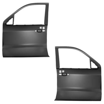 Rareelectrical - New Front Left Outer And Front Right Outer Door Panel Compatible With Chevrolet Gmc Silverado 3500 - Image 4