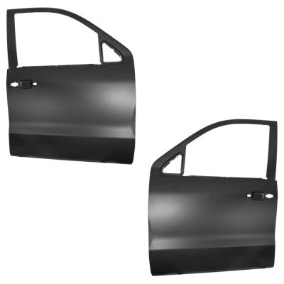 New Front Left Outer And Front Right Outer Door Panel Compatible With Chevrolet Gmc Silverado 1500