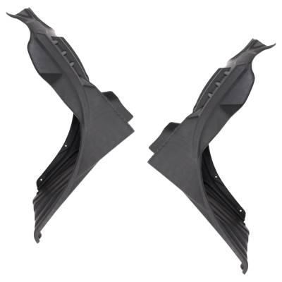Rareelectrical - New Front Left And Front Right Mud Flaps Compatible With Freightliner Cascadia 113 Cascadia 126 - Image 5
