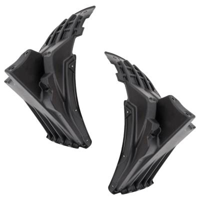 Rareelectrical - New Front Left And Front Right Mud Flaps Compatible With Freightliner Cascadia 113 Cascadia 126 - Image 6