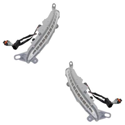 Rareelectrical - New Pair Of Driving Light Compatible With Kia Optima Sx Optima Sxl 2012-2013 By Ki2562100 Ki2563100 - Image 3