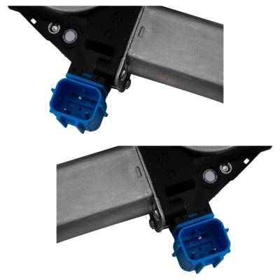 Rareelectrical - New Rear Left And Rear Right Window Regulator Compatible With Infiniti Nissan M37 Base 6 Cyl 3.7L - Image 3