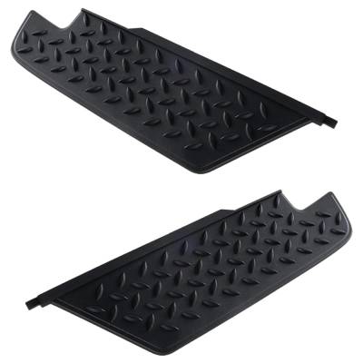 Rareelectrical - New Pair Of Bumper Step Pad Compatible With Chevrolet Gmc Canyon Slt 4 Cyl 2.9L Colorado Z85 5 Cyl - Image 3