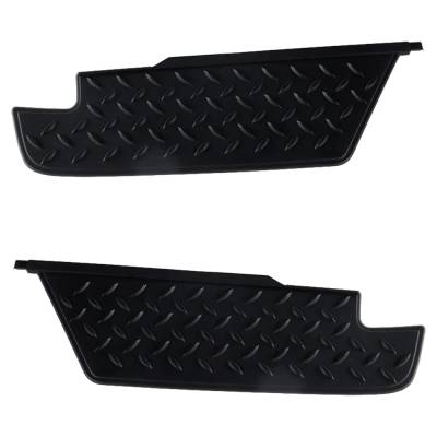 Rareelectrical - New Pair Of Bumper Step Pad Compatible With Chevrolet Gmc Colorado Lt 4 Cyl 2.9L Canyon Z71 Fleet 4 - Image 2