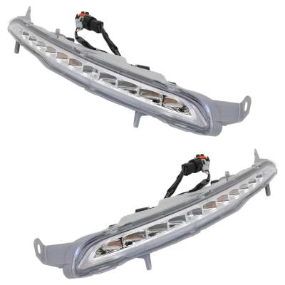 Rareelectrical - New Pair Of Driving Light Compatible With Kia Optima Sx Optima Sxl 2012-2013 By Ki2562100 Ki2563100 - Image 2