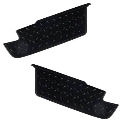 New Pair Of Bumper Step Pad Compatible With Chevrolet Gmc Colorado Lt 5 Cyl 3.5L Canyon Sle 8 Cyl