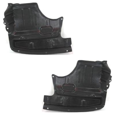 Engine Splash Guard Under Cover Compatible With And Front Right 3.0L V6 Bolt-On OEM 1995-1999 Nissan