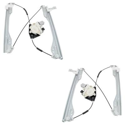 Front Left And Front Right Window Regulator Compatible With Chrysler Pacifica Touring L Plus 6 Cyl