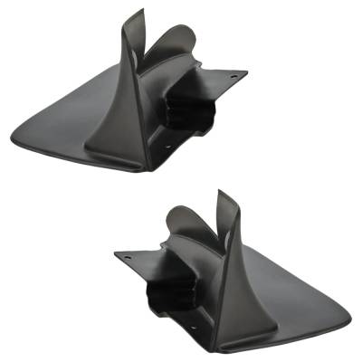 Rareelectrical - New Front Left And Front Right Mud Flaps Compatible With Toyota Land Cruiser Base 1998-2007 By - Image 3