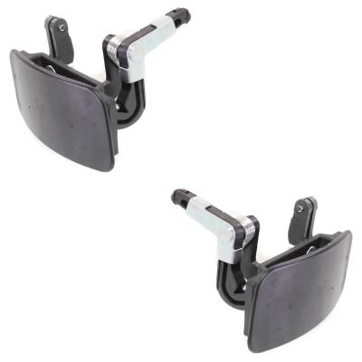 Rareelectrical - Rear Driver And Passenger Side Exterior Door Handle Compatible With 1999-2002 Nissan Quest Mercury - Image 2
