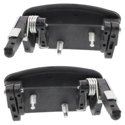 Rareelectrical - Rear Driver And Passenger Side Exterior Door Handle Compatible With 1999-2002 Nissan Quest Mercury - Image 5