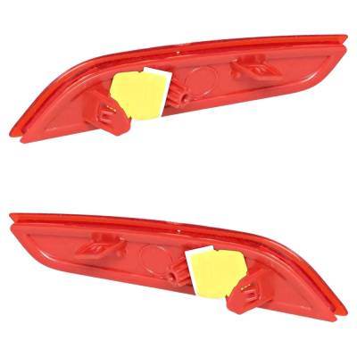Rareelectrical - New Rear Left And Rear Right Bumper Reflector Compatible With Lexus Is300 Base 6 Cyl 3.5L Is350 Base - Image 6