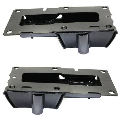 New Front Left And Front Right Bumper Bracket Compatible With Nissan Murano Se 6 Cyl 3.5L Murano S 6